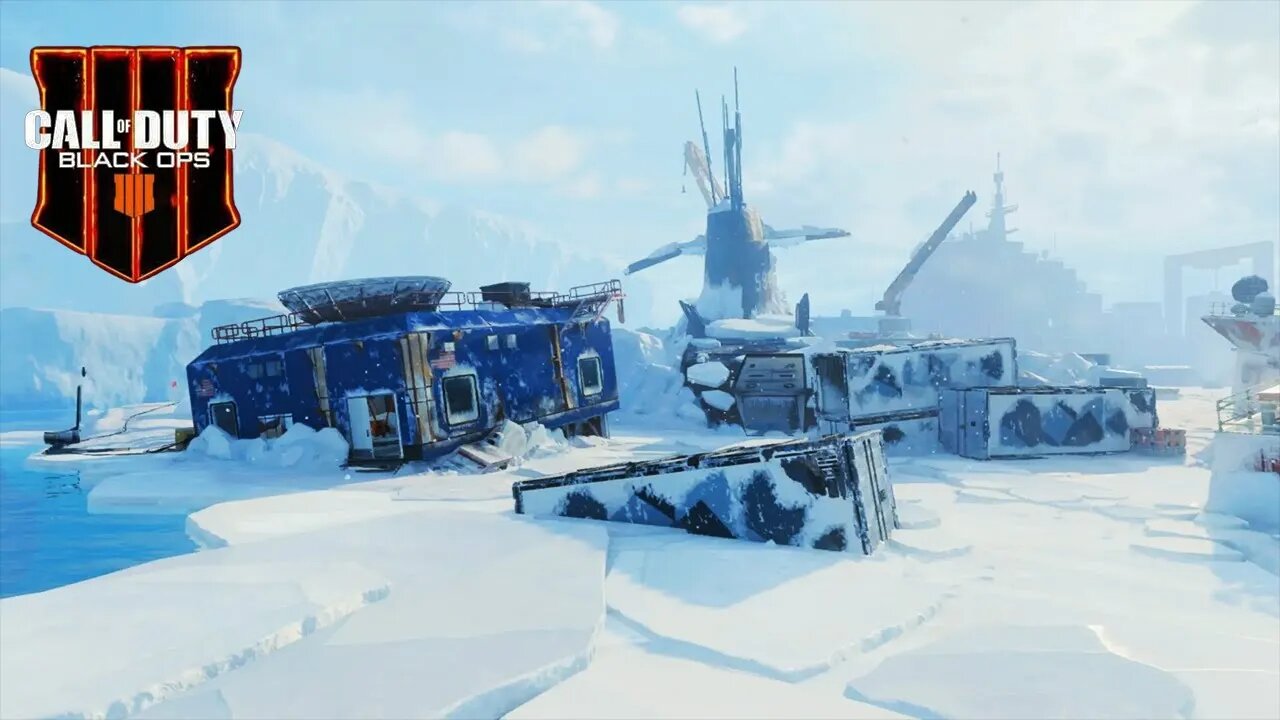 Call of Duty Black Ops 4 Multiplayer Map Icebreaker Gameplay