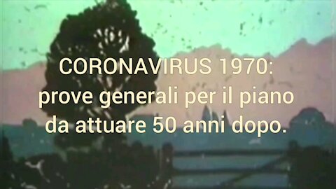 NWO, CINEMA: Spot TV web, propaganda Coronavirus 1970 - 2020