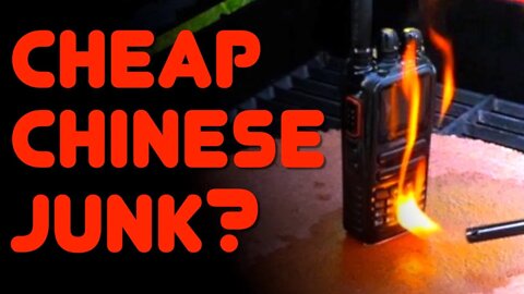 Extreme Ham Radio & GMRS Abuse Test - Wouxun KG-UV8H & KG-935G Durability Testing