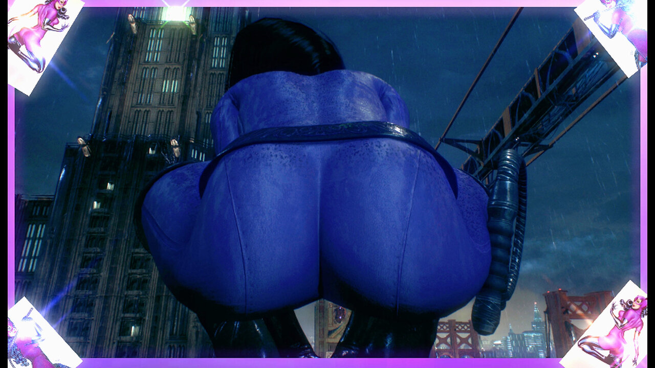 1990s Catwoman Booty Pics in Game ( Batman Arkham Knight ) 18+