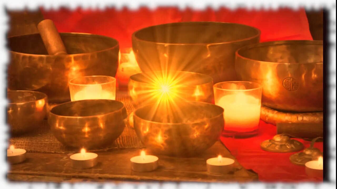 Tibetan singing bowl for meditation and to relax.