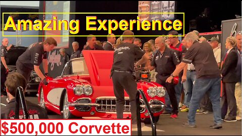 $500,000 C1 1958 Corvette by Hickman Creations * Sold at Barrett Jackson