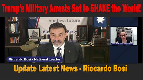 Update Latest News - Riccardo Bosi: 12/4/24 - Trump's Military Arrests Set to SHAKE the World!