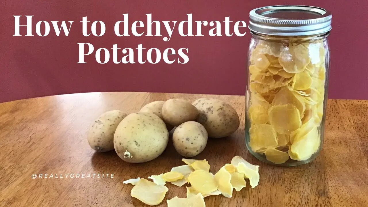 How to grow, dehydrate, store potatoes [prepper pantry]