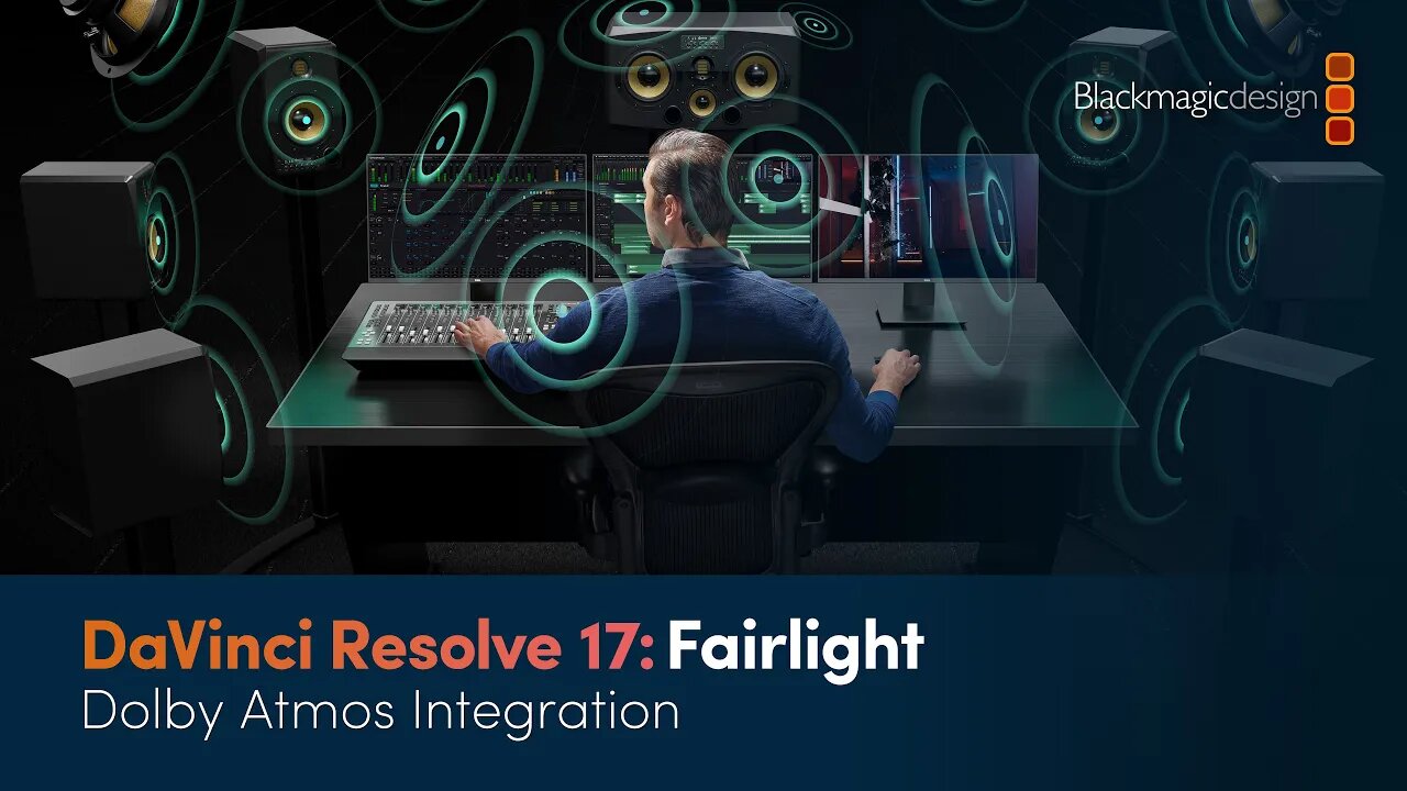 DaVinci Resolve 17 Fairlight Training - Dolby Atmos Integration