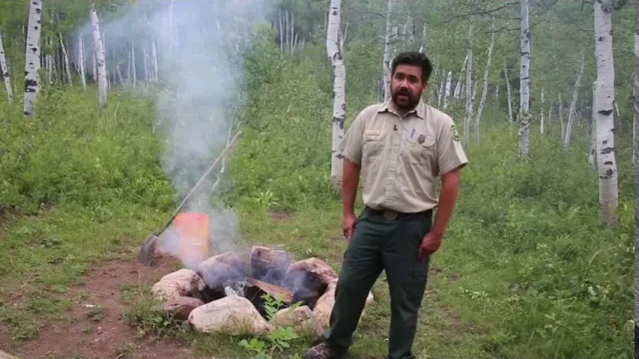 Abandoned Campfires on the National Forest