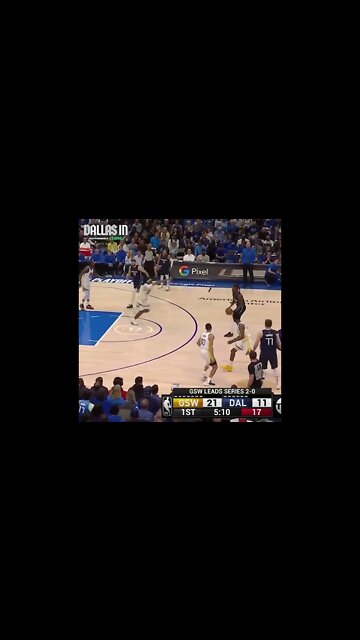 Brunson Open for Bank.... Bang!!!"Warriors Vs. Mavs Game 3"