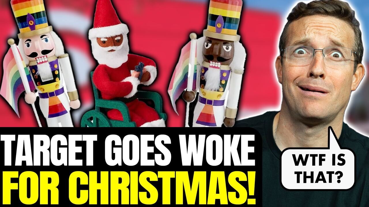 BACKLASH! Target Sexualizing Christmas With Trans Santa, Gay Nutcracker | New BOYCOTT Calls Ring Out