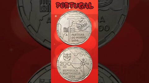 Portugal 200 Ecudos 1994.#shorts #education #coinnotesz