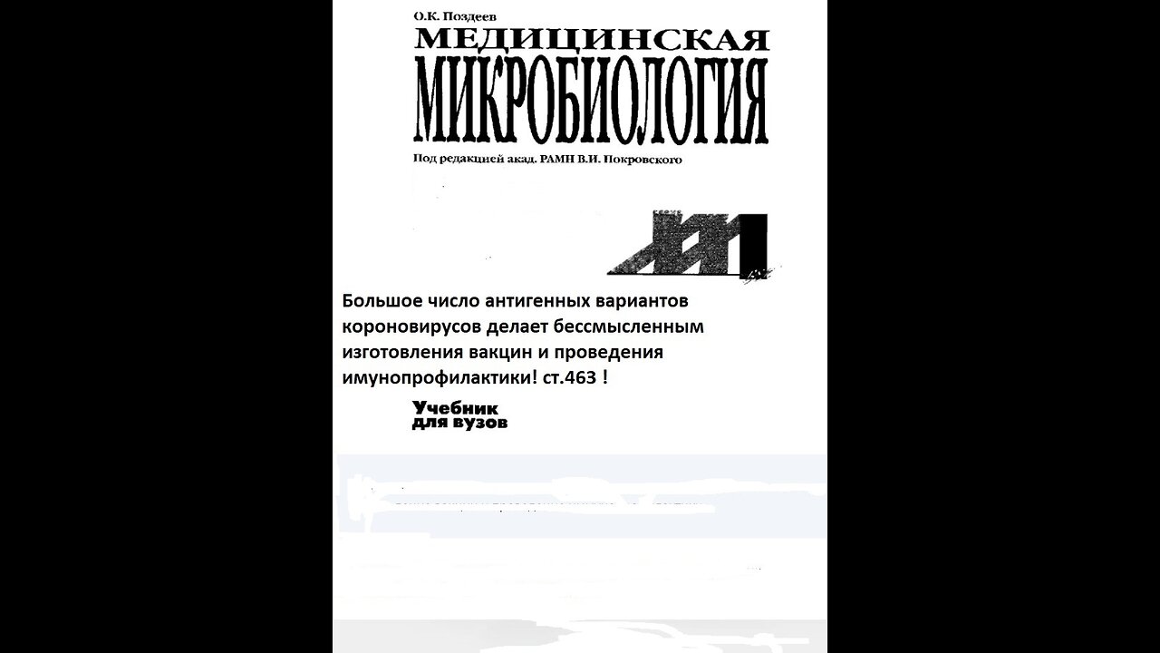 Доктор наук Дэвид Е. Мартин прямо обвиняет ВОЗ в геноциде!