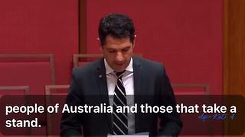 AUSTRALIA - Senator Alex Antic, on the WHO Plandemic Accord