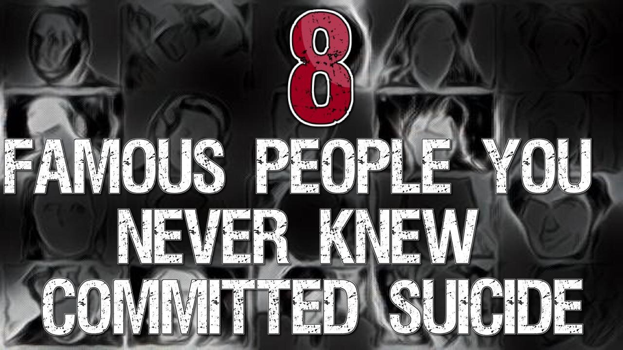 8 Famous People You Never Knew Committed Suicide