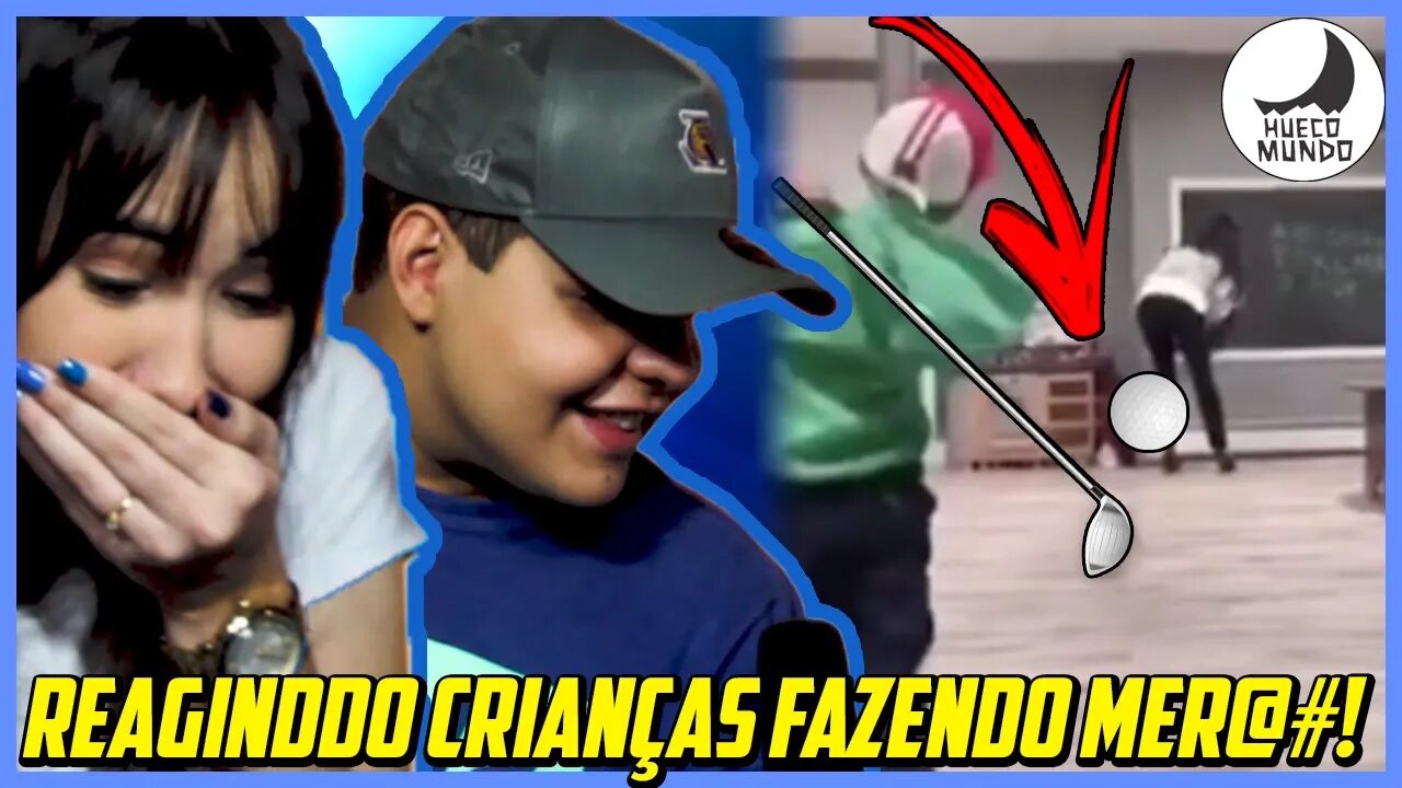 Paulo e Bea reagindo a crianças fazendo merd@#! | Hueco Mundo