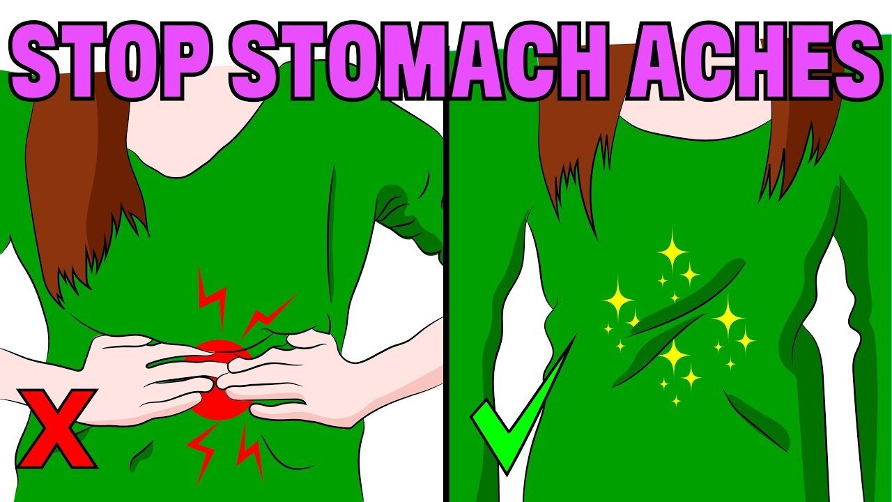 How to stop stomach ache pain naturally and fast