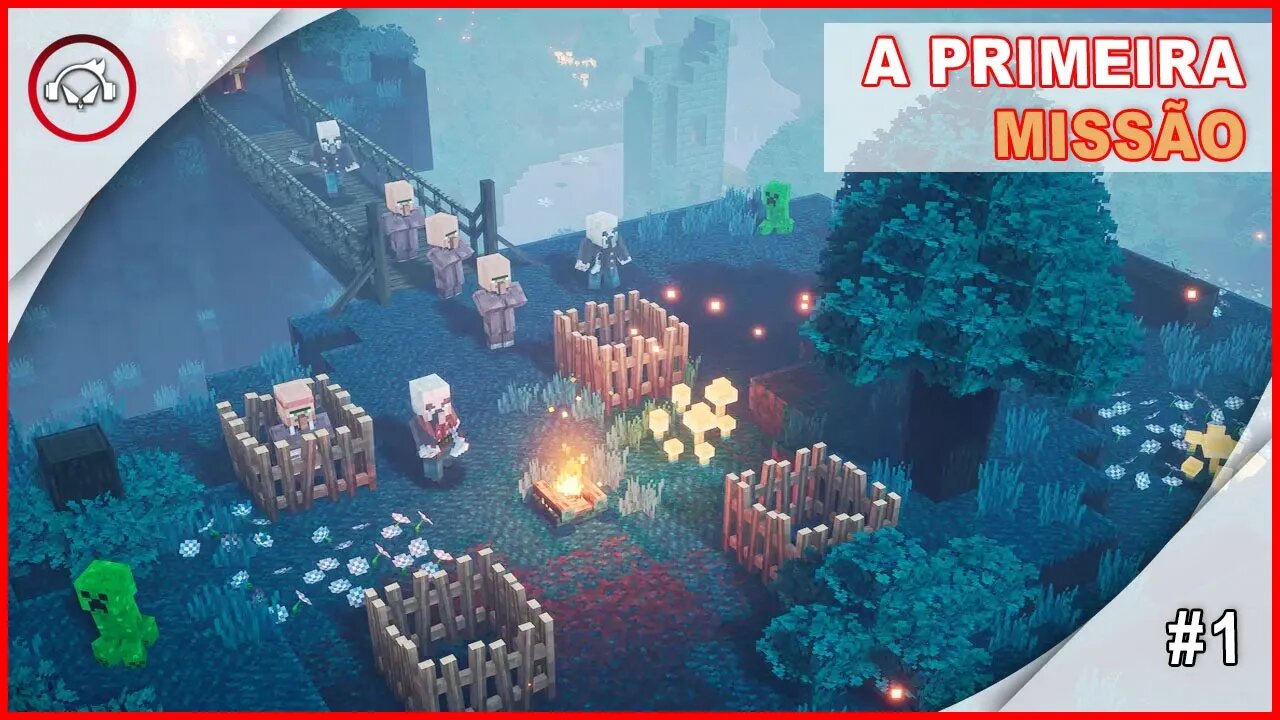 Minecraft Dungeons, A Primeira Missão - Gameplay PT-BR #1