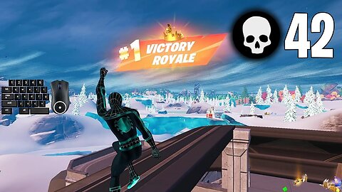 42 Elimination Solo vs Squads Win (Fortnite Chapter 4 Season 2)