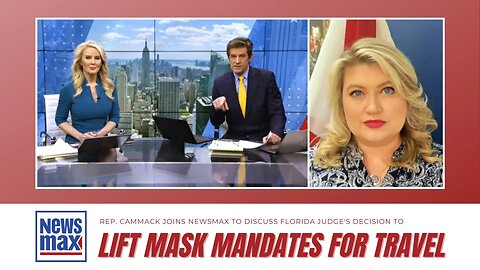 Rep. Cammack Joins Newsmax To Discuss Florida Judge's Lifting Of Federal Mask Mandate For Travel