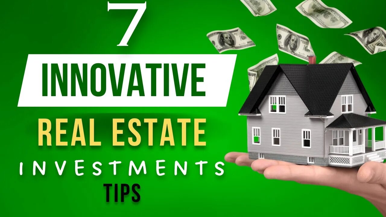 Innovative real estate investment strategies