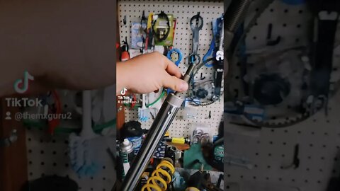 WP AER XACT 50 SX E-5 LOWERING KIT REMOVAL #shorts