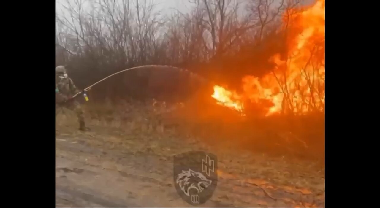 Flame Thrower in Ukraine