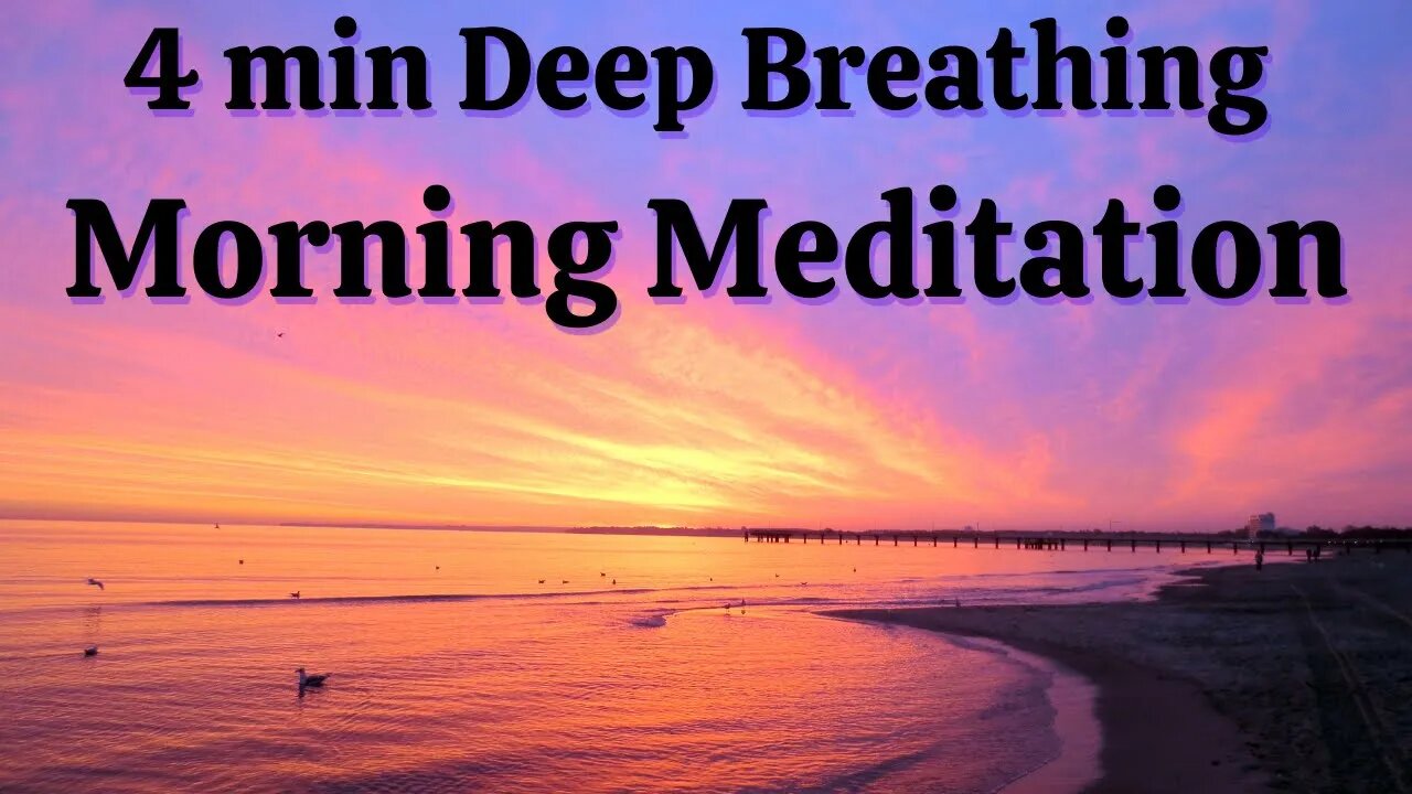 4 min HRV DEEP BREATHING MEDITATION.