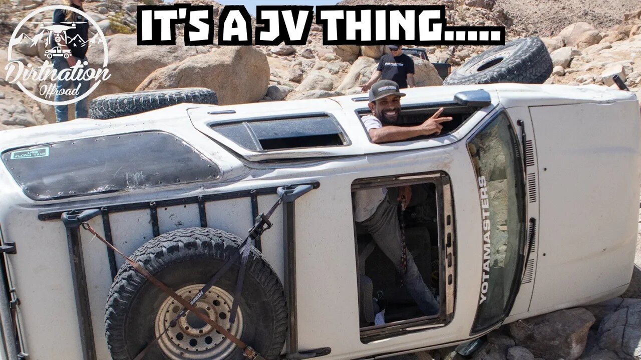 HOW To Ruin 2 Toyotas in 1 Day! Rock Crawling Adventure, Johnson Valley.