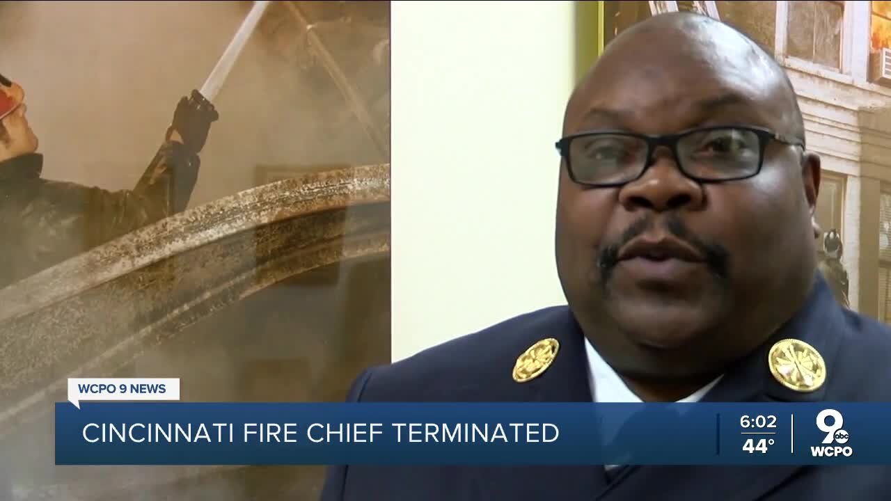 Cincinnati fire chief fired for 'unfair' working environment