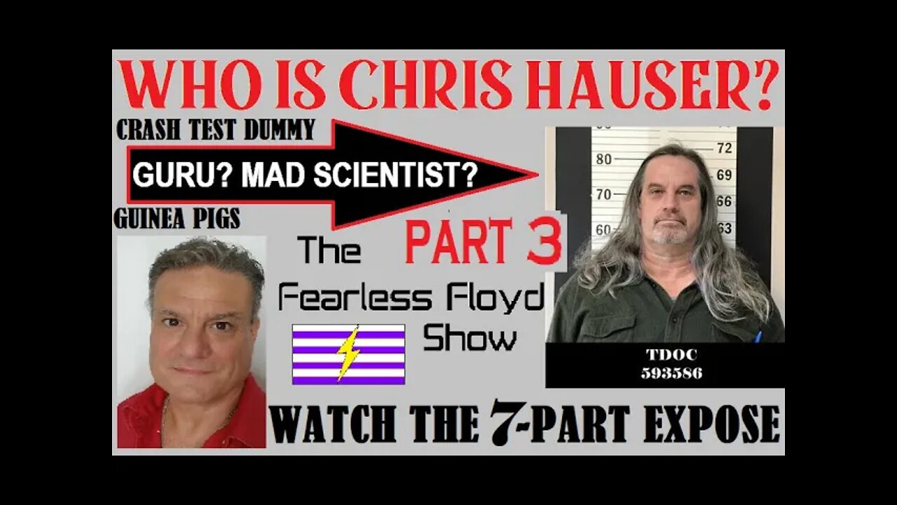 WHO IS CHRISTOPHER HAUSER? 7-PART EXPOSE PART 3/7