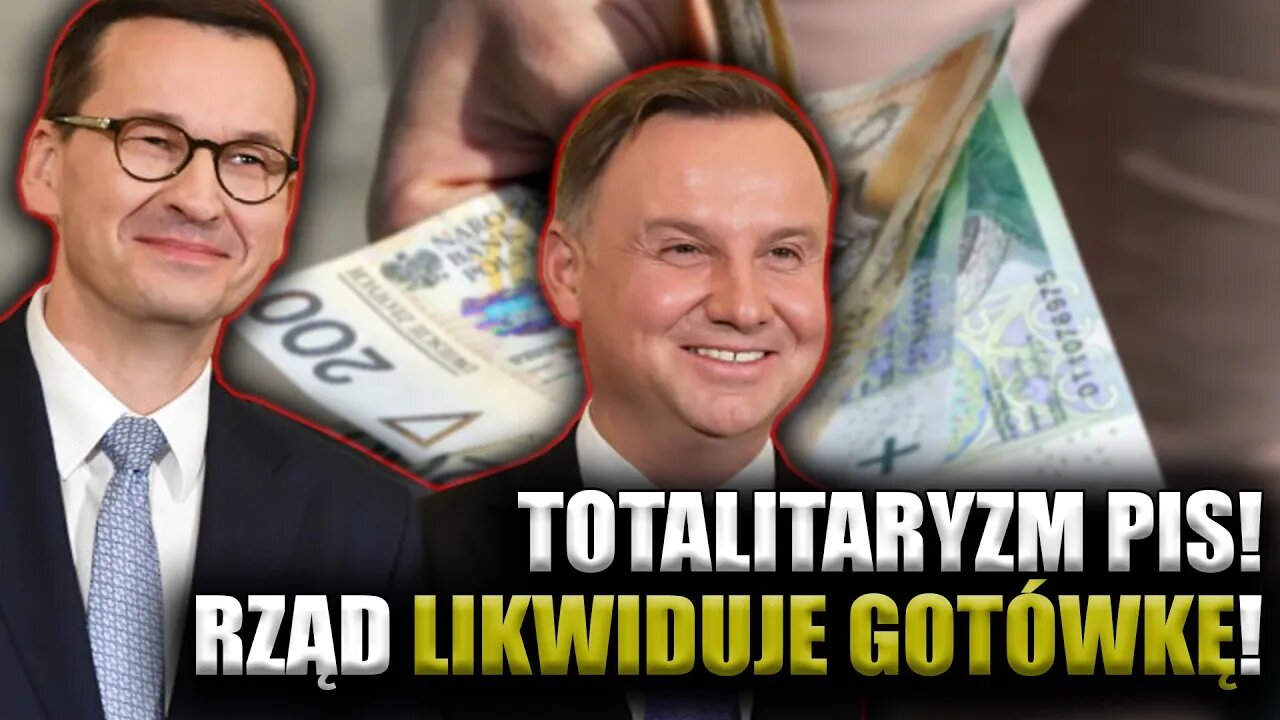 TOTALITARYZM z PiS! Rząd LIKWIDUJE GOTÓWKĘ. To koniec wolności finansowej Polaków! \\ Polska.LIVE