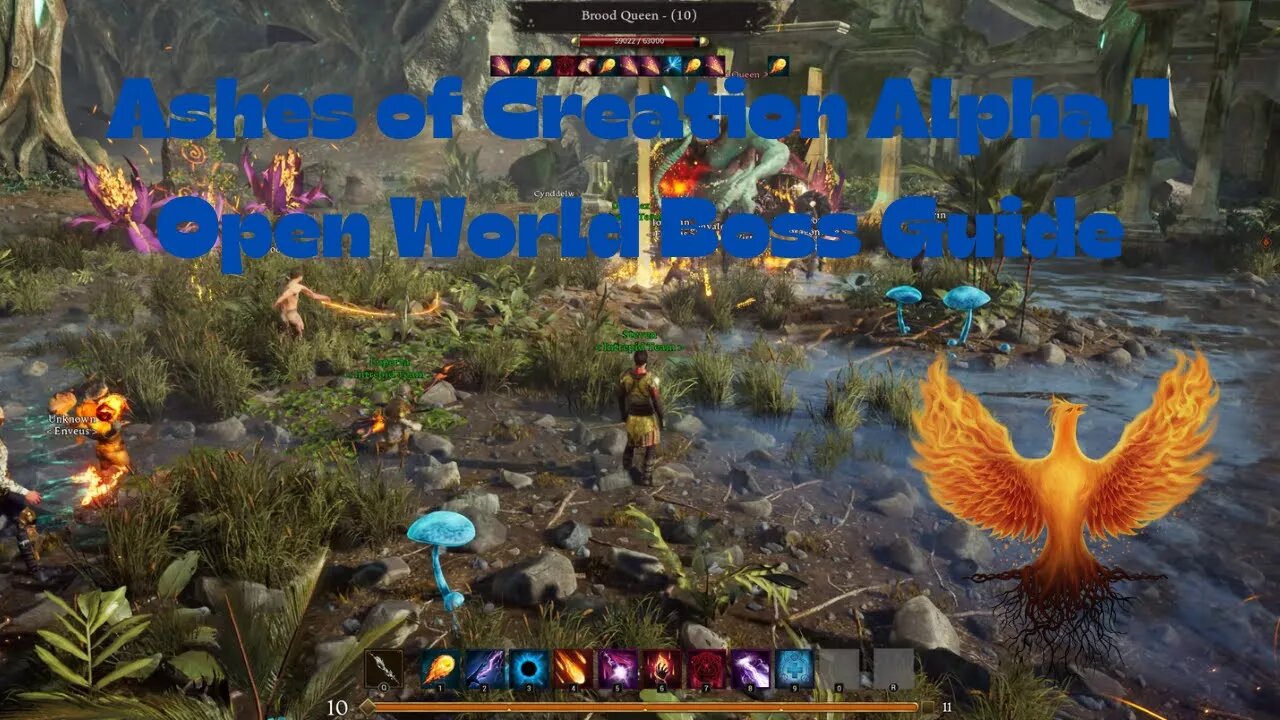 Open World Boss Details Ashes of Creation Alpha 1