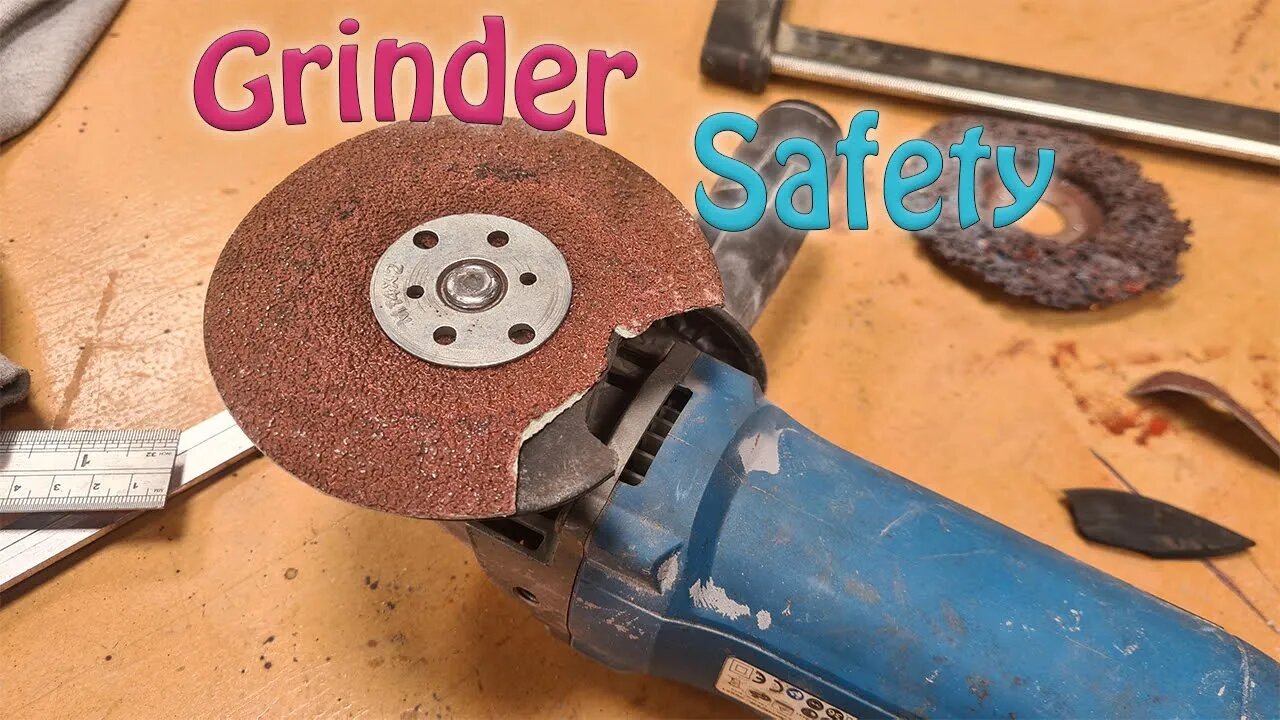 Angle grinder safety | Angry death wheel