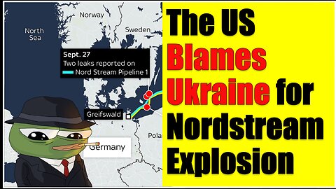 US Blames 'Some Ukrainian Guy' for Nordstream Bombing