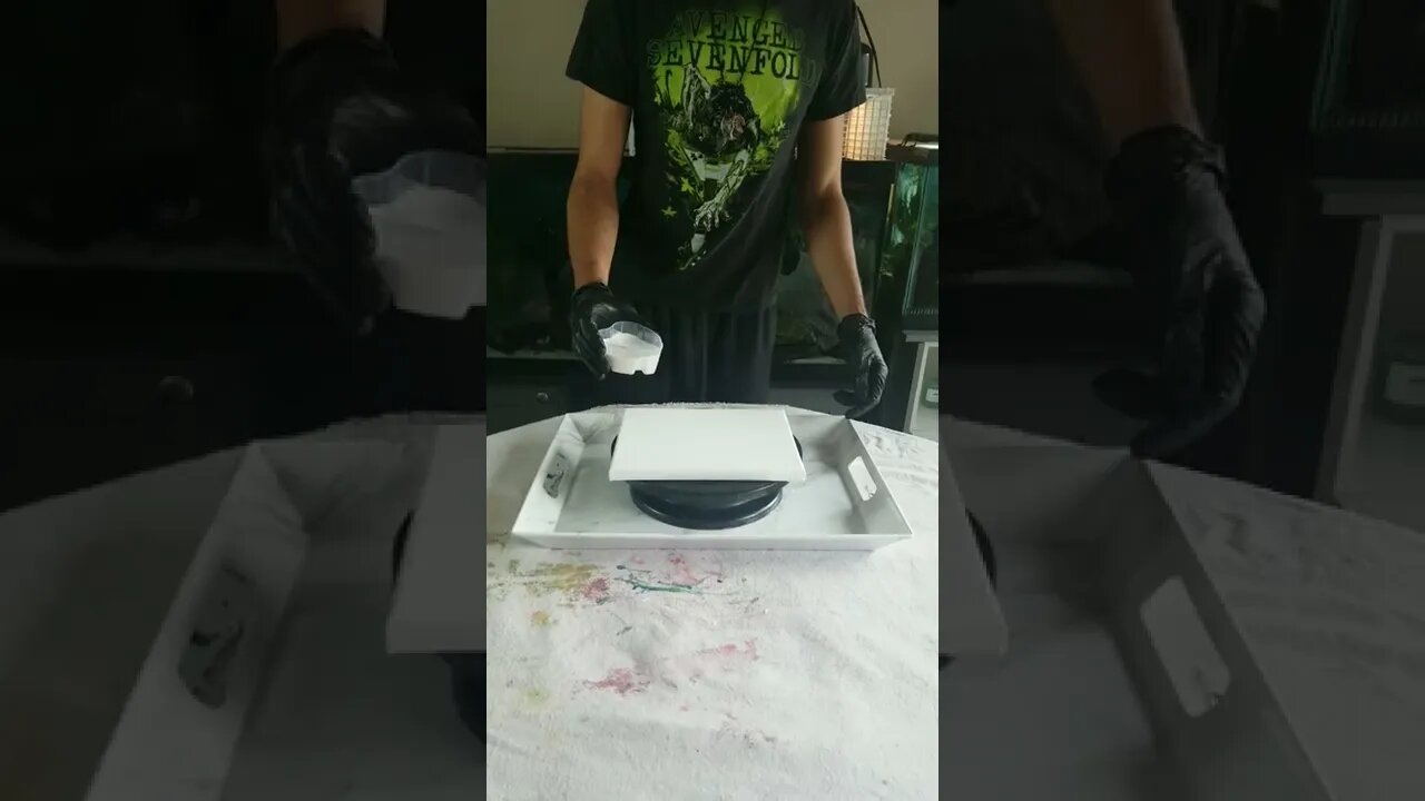 Pouring to Eminem (Pour/Spin/Finish) - Abstract Art