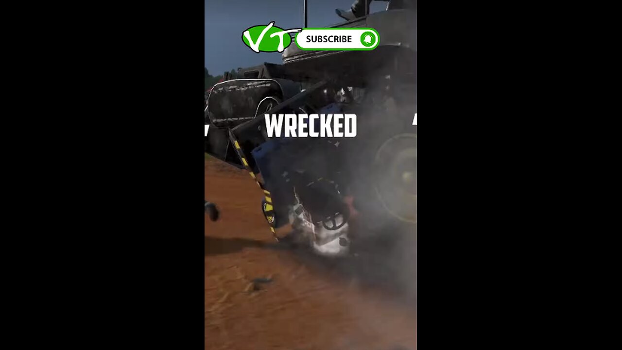 Worst Fatality Ever! #simracing #wreckfest #wreckfestshorts #wreckfestcrashcompilation #racinggames