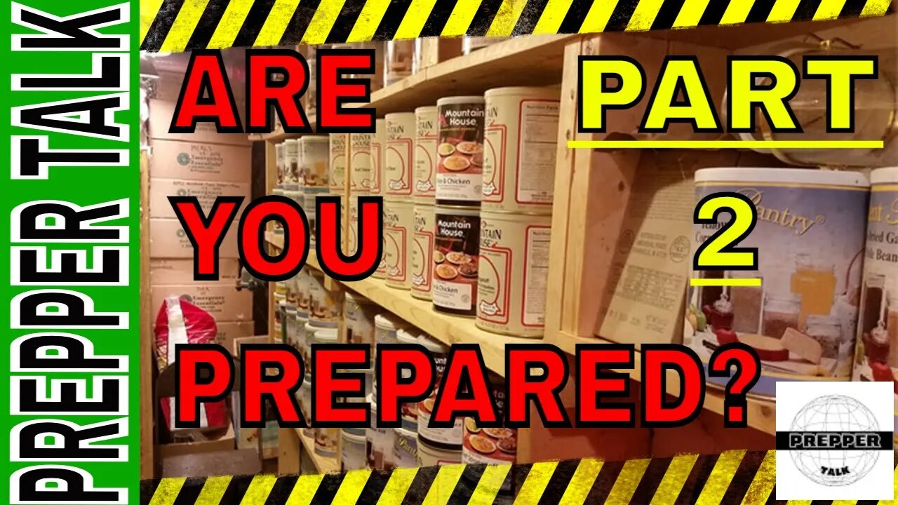 Prepper Talk: Are You Prepared Yet? #shtf #shortages #prepare