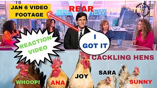 REACTION VIDEO The View: Tucker Carlson Given 40K+ Hours JAN 6 SURVEILLANCE FOOTAGE Kevin McCarthy