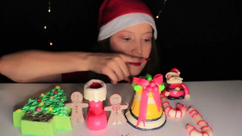 SOBREMESAS DE NATAL ASMR-MUKBANG