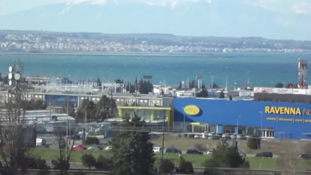 Θερμαϊκός με 6 Beaufort και Χορτιάτης χωρίς Χιόνια από το NOESIS