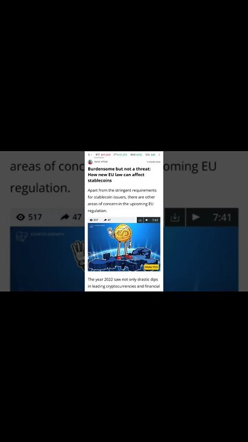 How New European Law Can Affect Stablecoins #cryptomash #cryptomashnews #cryptonews