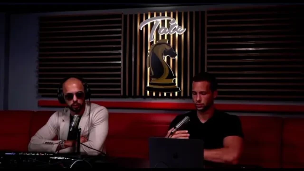 Andrew tate is live now