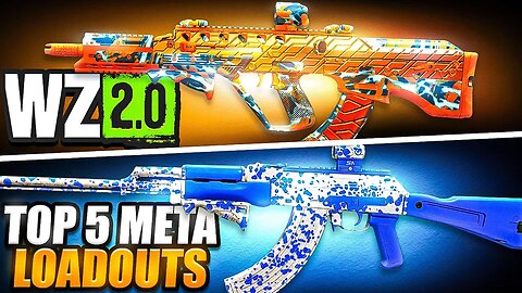 TOP 5 *META* ASSAULT RIFLE LOADOUTS AFTER UPDATE! (Warzone Best Loadouts) MW2