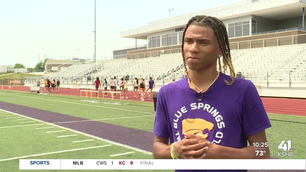 Hy-Vee Athlete of the Week: Blue Springs High School track's Keith Griffin III