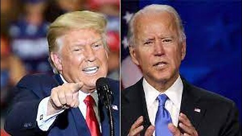 Donald Trump responds to Joe Biden, Never seen