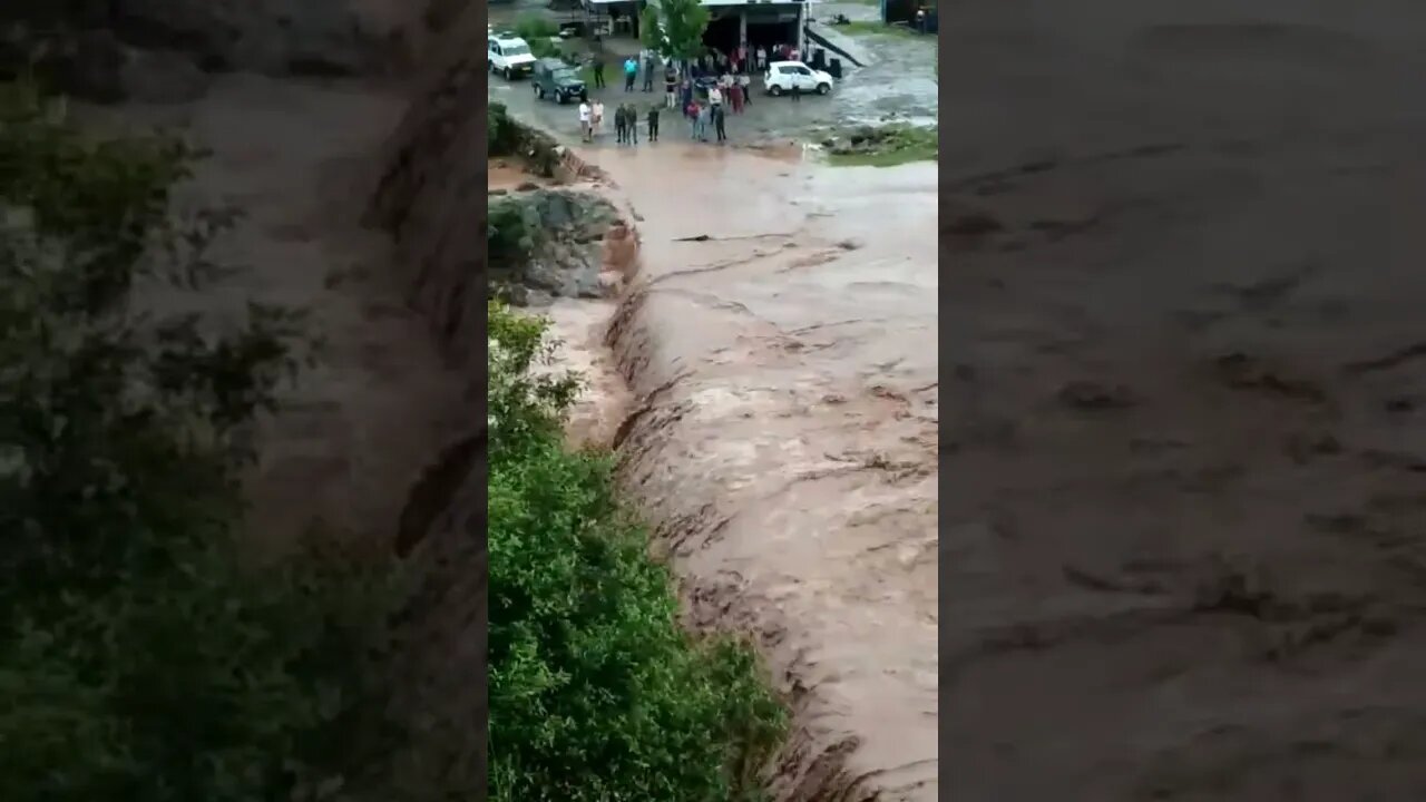 Dangerous Flood in Mendhar Jammu #flood #subscribe #shorts #viral #shihabchottur #entertainment