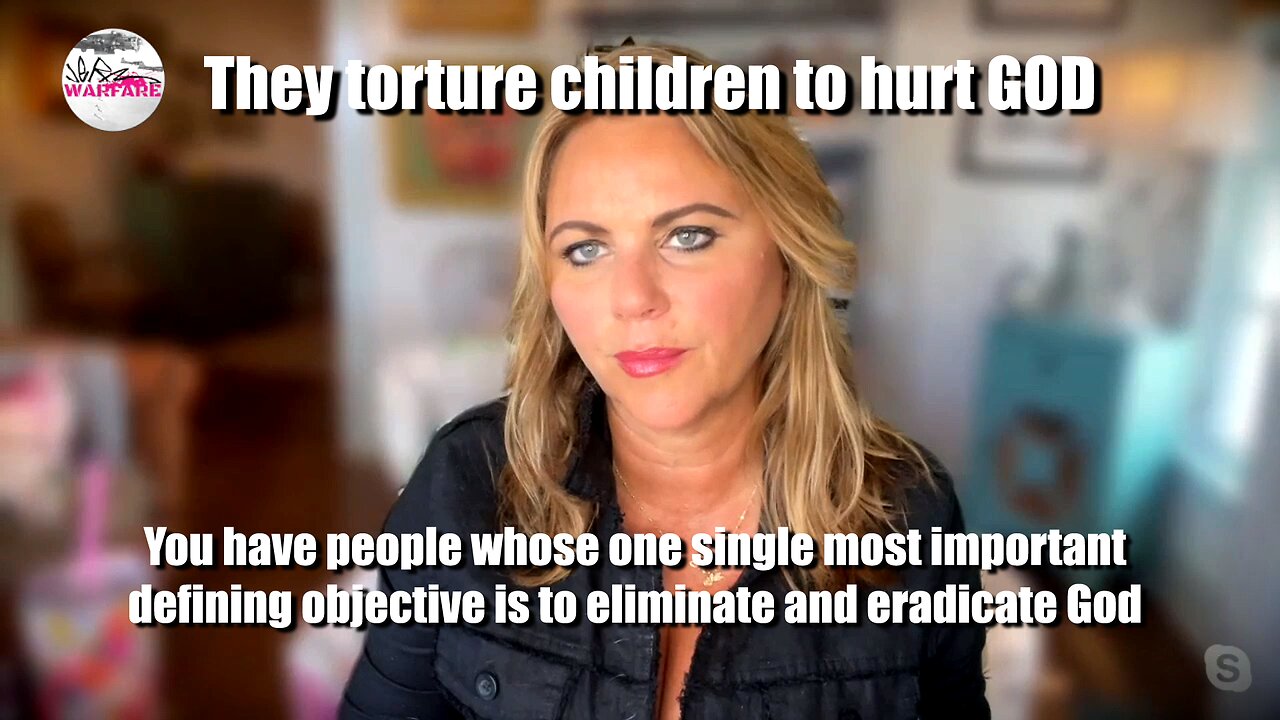 They torture children to hurt GOD