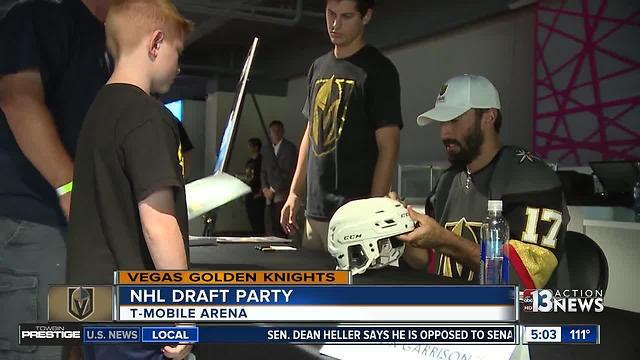 Vegas Golden Knights make first picks in NHL Draft