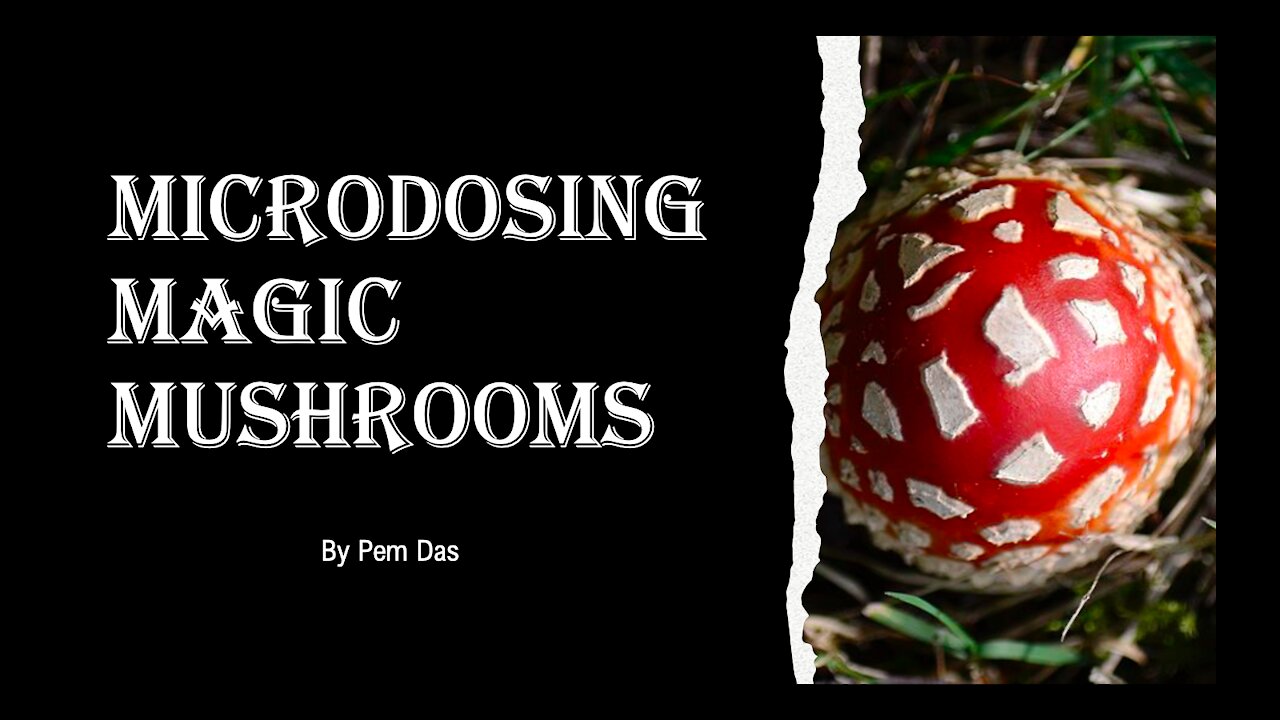 Microdosing Magic Mushrooms