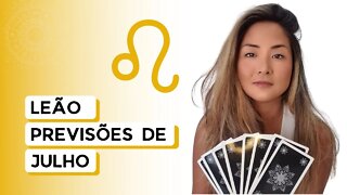 TAROT | PREVISÕES | SIGNO DE LEÃO | JULHO 2022