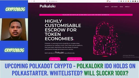 Upcoming Polkadot Crypto - PolkaLokr IDO Holds On Polkastarter. Whitelisted? Will $LOCKR 100X?