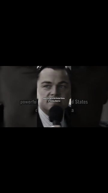 Sunday evening people. Let's get to work #speech #wolfofwallstreet #motivational #mindset #fyp